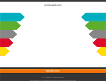 Tablet Screenshot of gfln.proboard.com